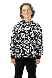 Bauer Scramble Hoodie Black/White Gyerek-melegítőfelső