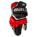 Bauer Supreme 2S Pro Black/Red Youth Hokikesztyűk