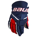 Bauer Supreme M3 Navy/Red/White Senior Hokikesztyűk 15 hüvelyk