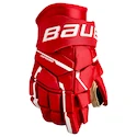 Bauer Supreme M5PRO Red Intermediate Hokikesztyűk 12 hüvelyk