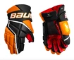 Bauer Vapor 3X Black/Orange Intermediate Hokikesztyűk