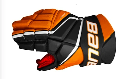 Bauer Vapor 3X Black/Orange Intermediate Hokikesztyűk