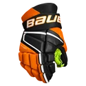 Bauer Vapor 3X Black/Orange Junior Hokikesztyűk