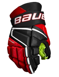 Bauer Vapor 3X Black/Red Junior Hokikesztyűk