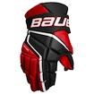 Bauer Vapor 3X Black/Red Senior Hokikesztyűk 14 hüvelyk