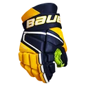 Bauer Vapor 3X Navy/Gold Junior Hokikesztyűk 11 hüvelyk