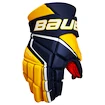 Bauer Vapor 3X Navy/Gold Senior Hokikesztyűk 14 hüvelyk