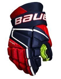 Bauer Vapor 3X Navy/Red/White Junior Hokikesztyűk