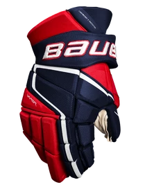 Bauer Vapor 3X PRO Navy/Red/White Intermediate Hokikesztyűk