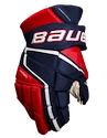 Bauer Vapor 3X PRO Navy/Red/White Senior Hokikesztyűk 15 hüvelyk