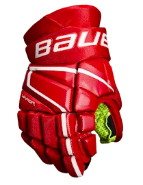 Bauer Vapor 3X Red Junior Hokikesztyűk