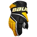 Bauer Vapor Hyperlite Black/Gold Senior Hokikesztyűk 15 hüvelyk