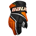 Bauer Vapor Hyperlite Black/Orange Senior Hokikesztyűk 15 hüvelyk