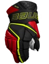 Bauer Vapor Hyperlite Black/Red/Green Intermediate Hokikesztyűk