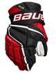 Bauer Vapor Hyperlite Black/Red Junior Hokikesztyűk