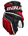 Bauer Vapor Hyperlite Black/Red Junior Hokikesztyűk