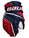 Bauer Vapor Hyperlite Navy/Red/White Junior Hokikesztyűk