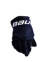 Bauer X Navy Junior Hokikesztyűk 10 hüvelyk