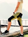 Bergans  Fløyen V2 3/4 W Pants Olive Green Női leggings