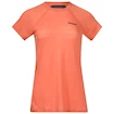 Bergans  Floyen Wool Tee Orange Női póló XS