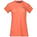 Bergans  Floyen Wool Tee Orange Női póló XS