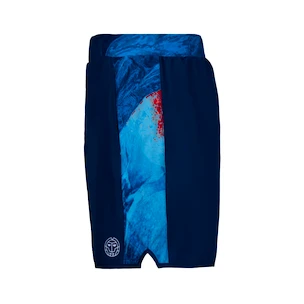 BIDI BADU  Adnan 7in Tech Shorts Dark Blue Aqua Férfirövidnadrág XXL