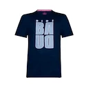 BIDI BADU  Bongany Lifestyle Tee Dark Blue Férfipóló XL