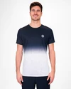 BIDI BADU  Crew Gradiant Tee Dark Blue/White Férfipóló