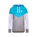 BIDI BADU  Flavia Lifestyle Hoody Aqua/Grey White Női melegítőfelső S