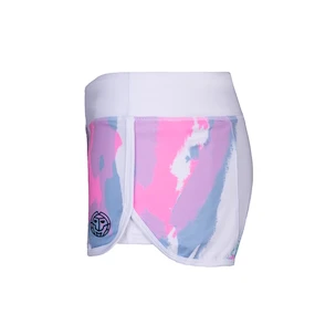 BIDI BADU  Hulda Tech 2 In 1 Shorts White/Aqua Női rövidnadrág L