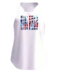 BIDI BADU  New York 2024 Chill Tank Dark Blue/Red Női ujjatlan póló