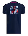 BIDI BADU  New York 2024 Chill Tee Dark Blue/Red Férfipóló L