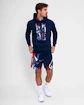 BIDI BADU  New York 2024 Logo Chill Hoody Dark Blue/Red Férfi-melegítőfelső