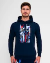 BIDI BADU  New York 2024 Logo Chill Hoody Dark Blue/Red Férfi-melegítőfelső