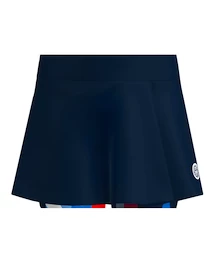 BIDI BADU New York 2024 Printed Wavy Skort Dark Blue/Red Női szoknya