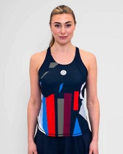 BIDI BADU  New York 2024 Tank Dark Blue/Red Női ujjatlan póló