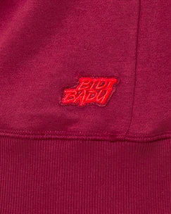 BIDI BADU  Protected Leafs Chill Hoody Bordeaux Férfi-melegítőfelső