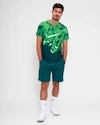 BIDI BADU  Spike Crew 9Inch Shorts Dark Green Férfirövidnadrág