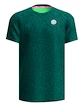 BIDI BADU  Spike Crew Two Colored Tee Dark Green Férfipóló