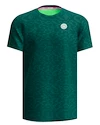 BIDI BADU  Spike Crew Two Colored Tee Dark Green Férfipóló