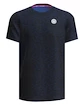 BIDI BADU  Spike Crew Two Colored Tee Dark Grey/Blue Férfipóló