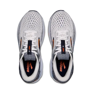 Brooks Ghost 16 White/Peacoat/Orange  Férfi futócipő