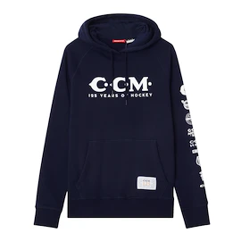 CCM 125 Anniversary Hoodie Navy Férfi-melegítőfelső