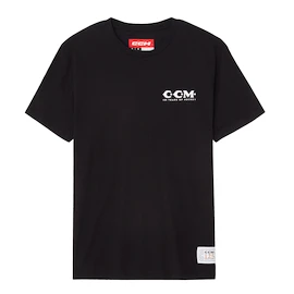 CCM 125 Anniversary SS Tee B Black Férfipóló