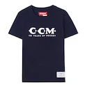 CCM 125 Anniversary SS Tee Navy Női póló