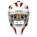 CCM Axis F5 CCE White/Red Junior Kapus hoki maszk