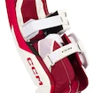 CCM Axis F5 Red/White Junior Kapus lábszárvédők