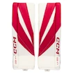 CCM Axis F5 Red/White Junior Kapus lábszárvédők