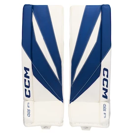 CCM Axis F5 Royal/White Junior Kapus lábszárvédők