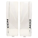 CCM Axis F5 White/White Junior Kapus lábszárvédők